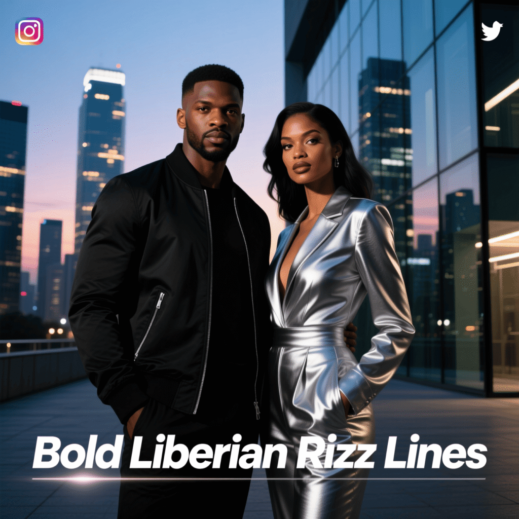 Bold Liberian Rizz Lines