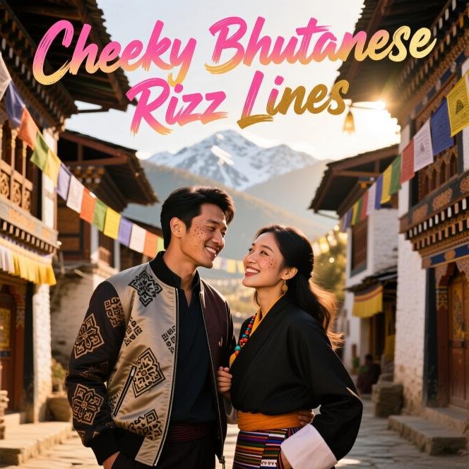 Cheeky Bhutanese Rizz Lines