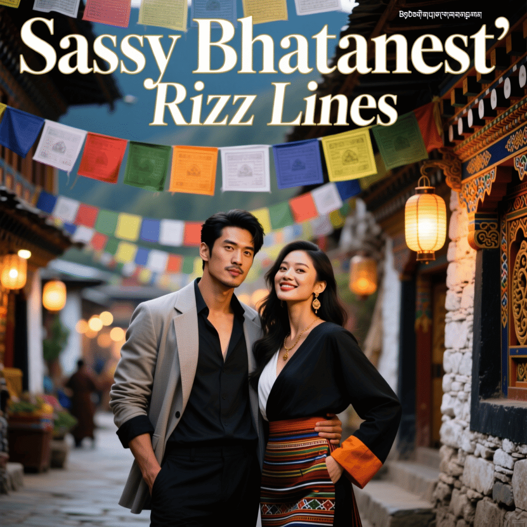 Sassy Bhutanese Rizz Lines