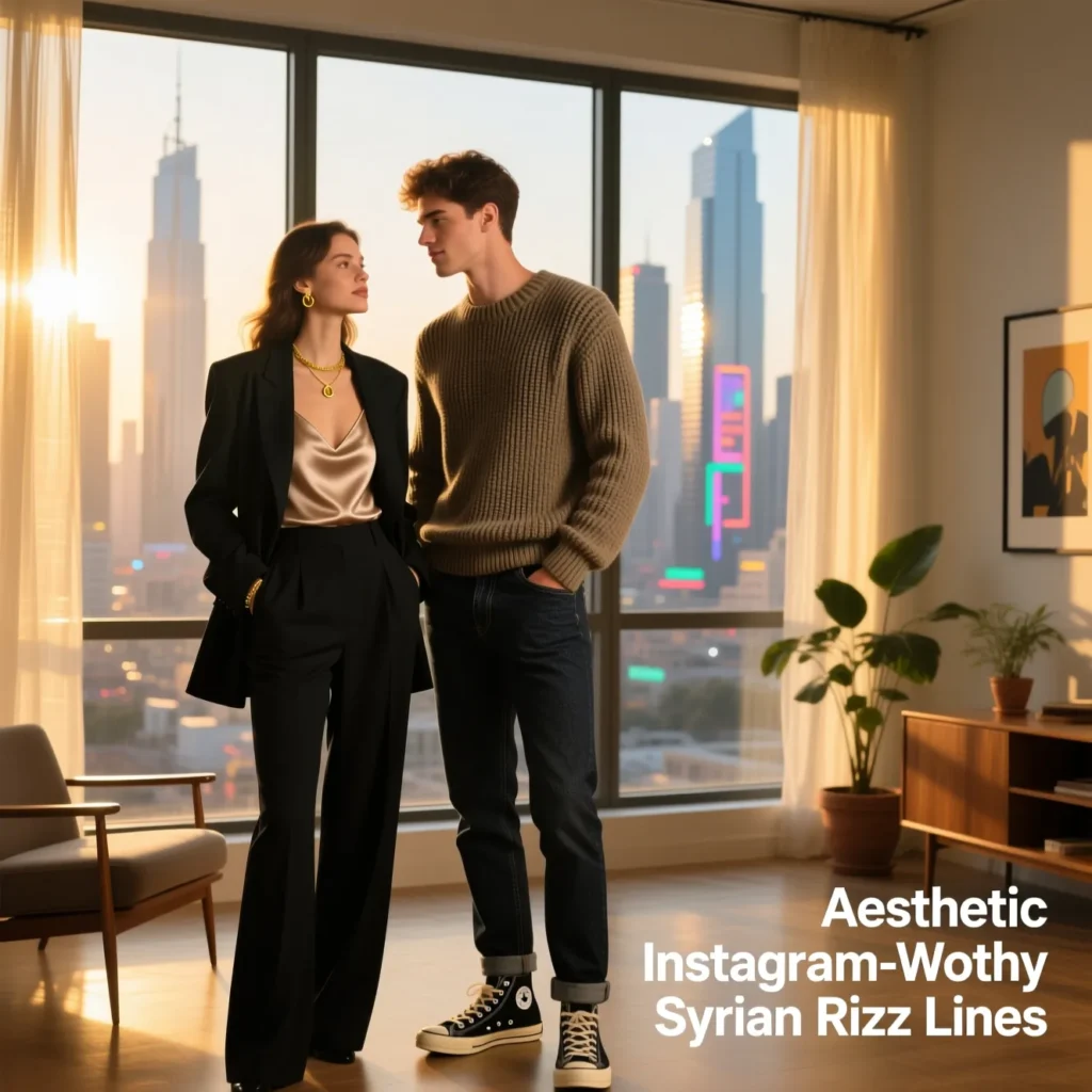Aesthetic Instagram-Worthy Syrian Rizz Lines