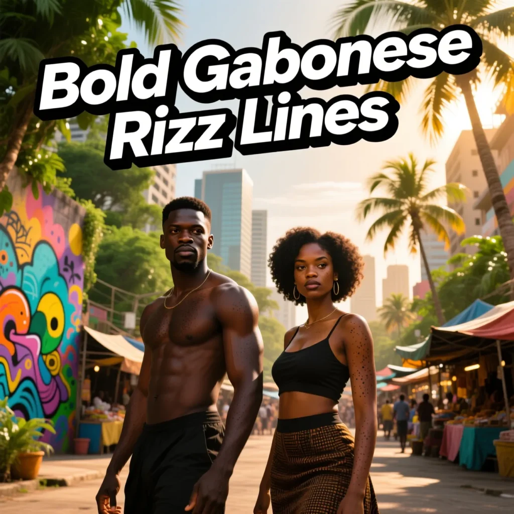 Bold Gabonese Rizz Lines