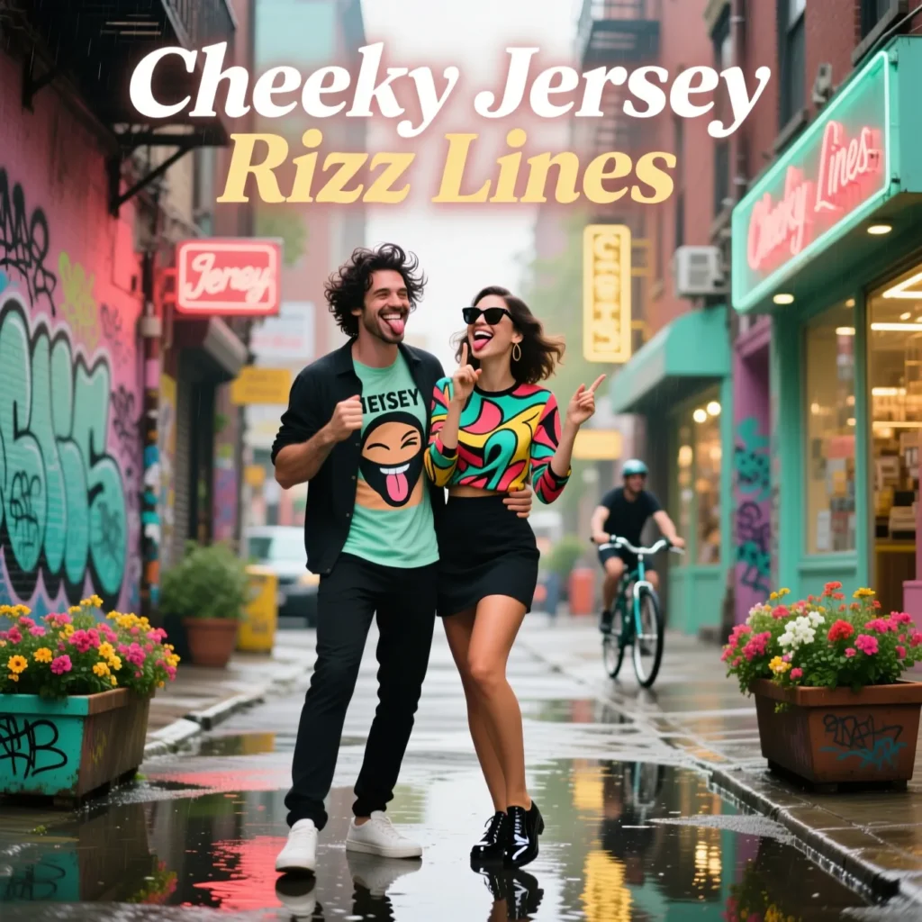 Cheeky Jersey Rizz Lines