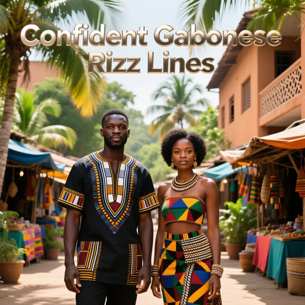 Confident Gabonese Rizz Lines