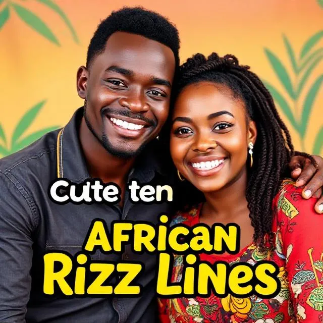 Cute Central African Rizz Lines