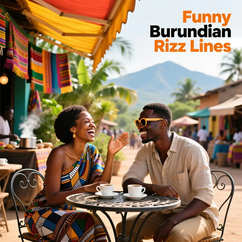 Funny Burundian Rizz Lines