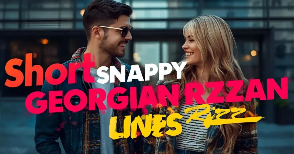 Short & Snappy Georgian Rizz Lines