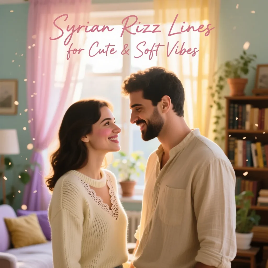 Syrian Rizz Lines for Cute & Soft Vibes