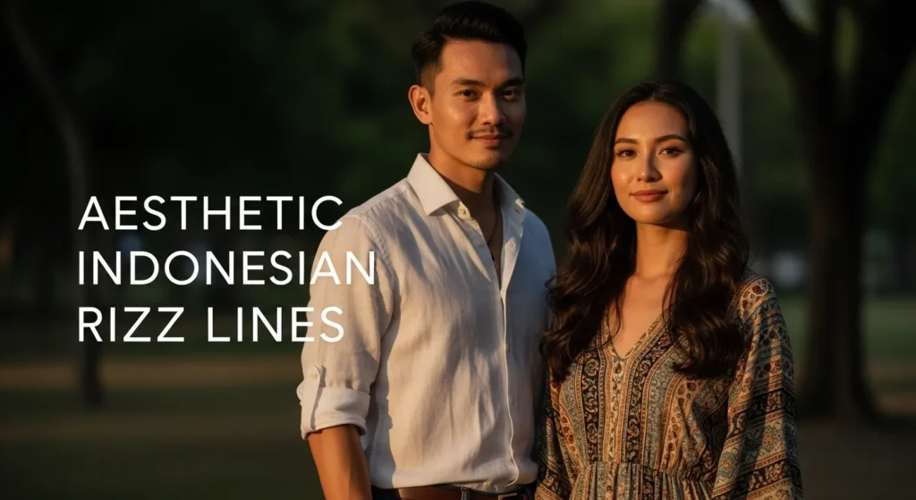 Aesthetic Indonesian Rizz Lines
