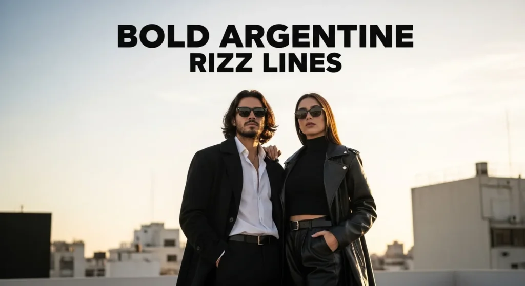 Bold Argentine Rizz Lines