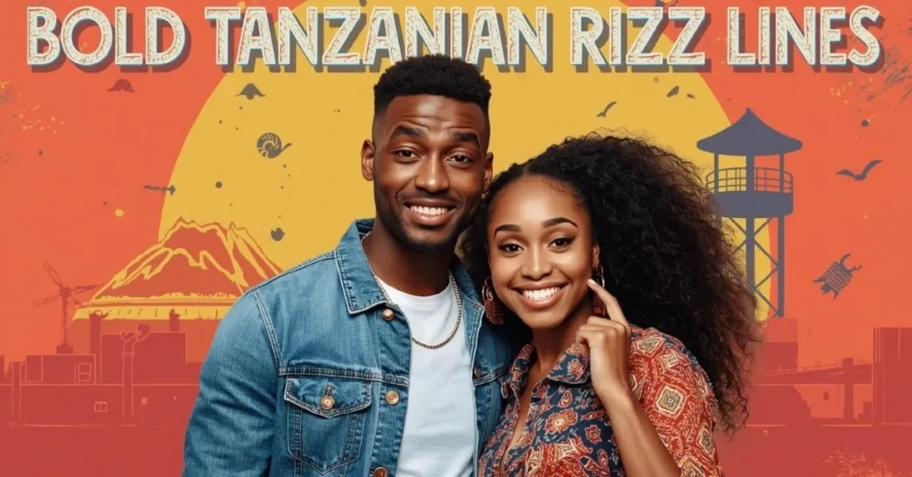 Bold Tanzanian Rizz Lines
