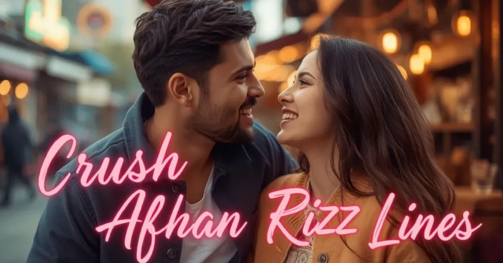 Crush Afghan Rizz Lines