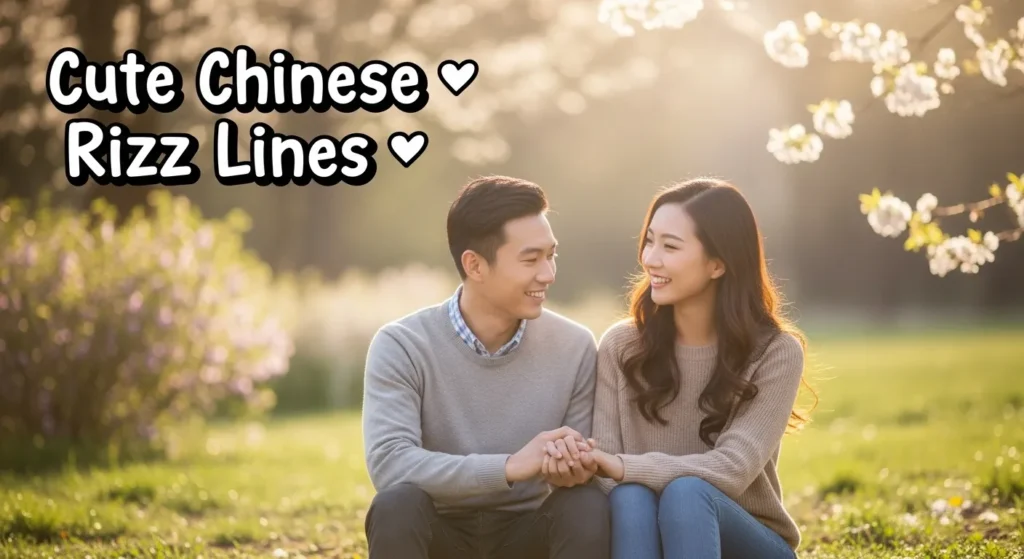 Cute Chinese Rizz Lines