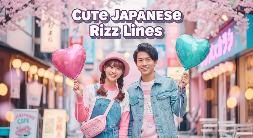 Cute Japanese Rizz Lines