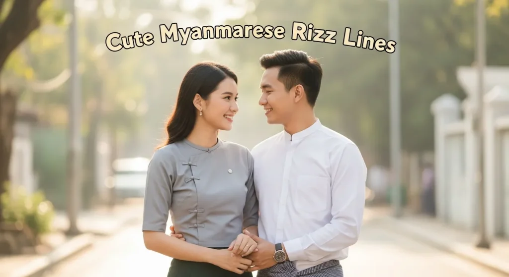 Cute Myanmarese Rizz Lines