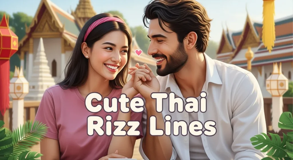 Cute Thai Rizz Lines