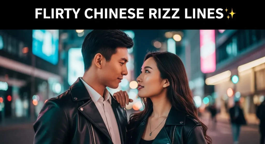 Flirty Chinese Rizz Lines