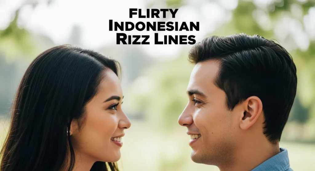 Flirty Indonesian Rizz Lines