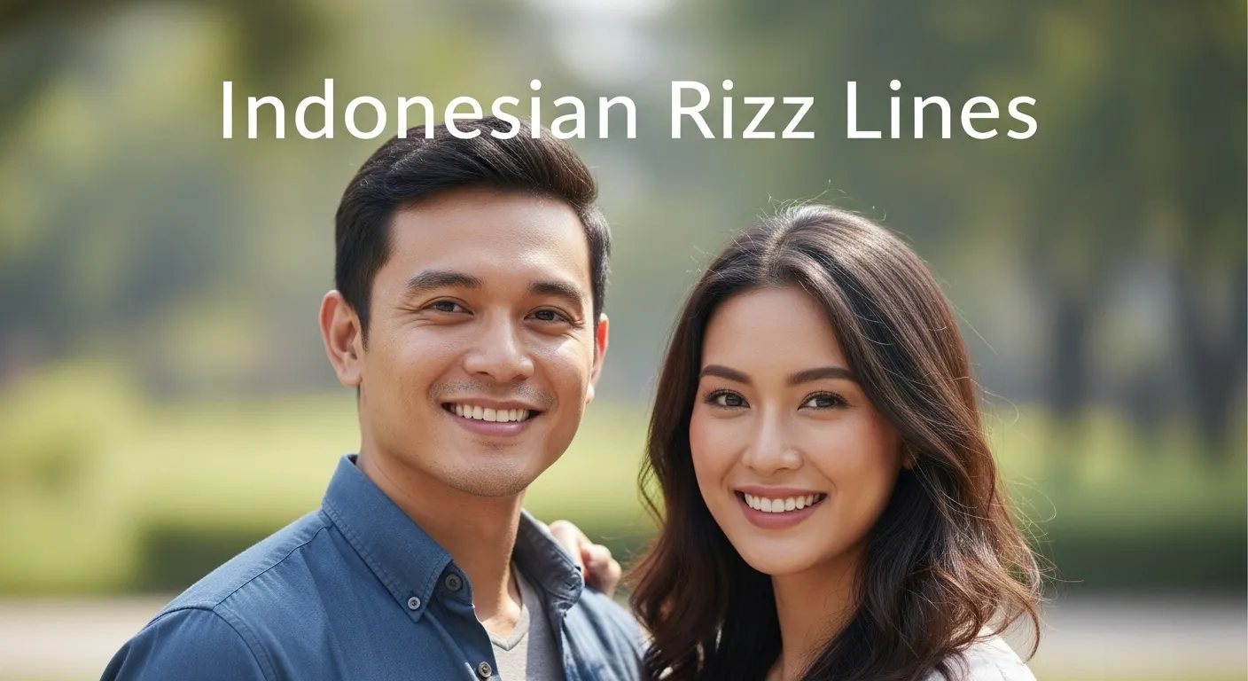 Indonesian Rizz Lines