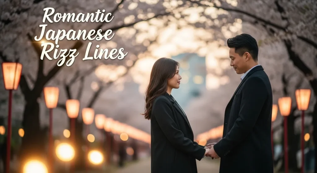 Romantic Japanese Rizz Lines