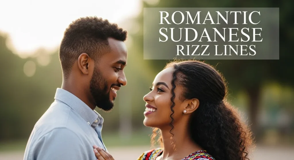 Romantic Sudanese Rizz Lines