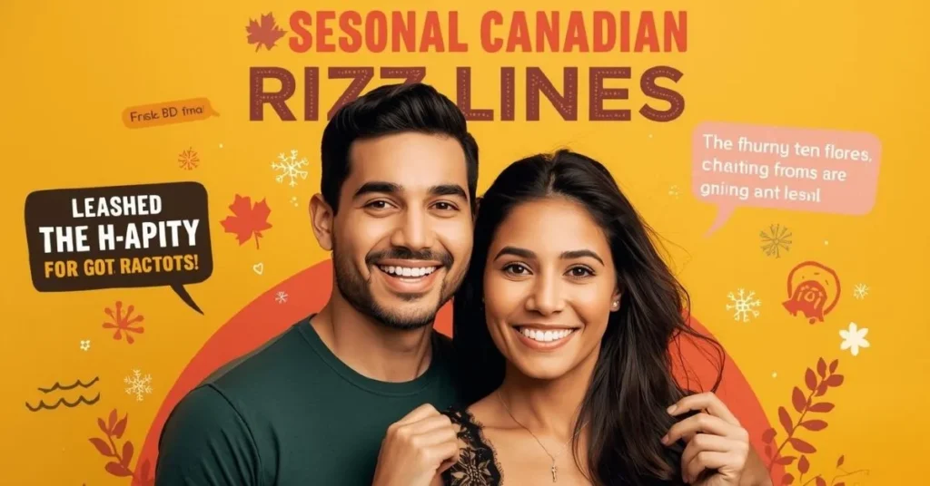  Seasonal Canadian Rizz Lines