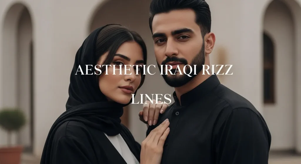 Aesthetic Iraqi Rizz Lines