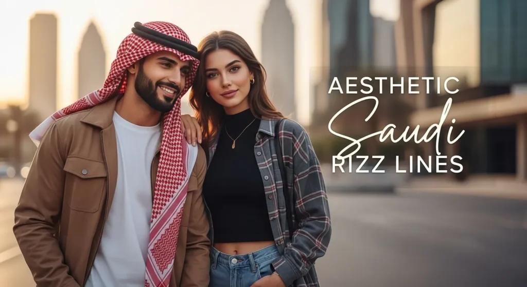 Aesthetic Saudi Rizz Lines