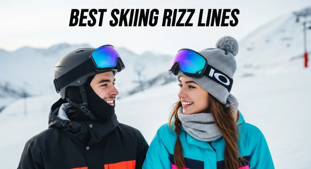 Best Skiing Rizz Lines
