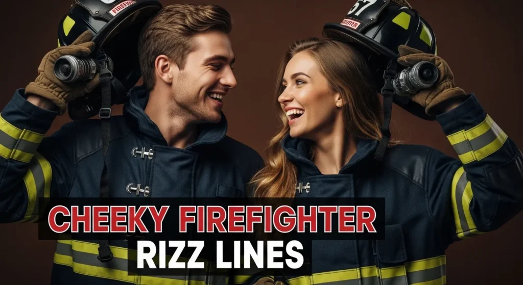 Cheeky Firefighter Rizz Lines