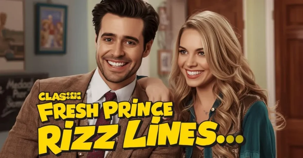 Classic Fresh Prince Rizz Lines