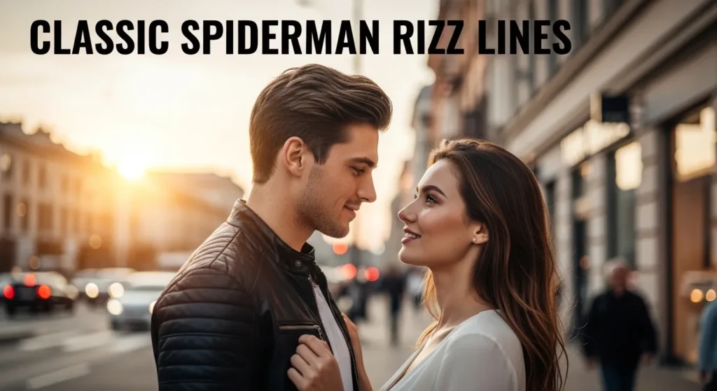 Classic Spiderman Rizz Lines