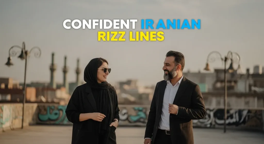 Confident Iranian Rizz Lines