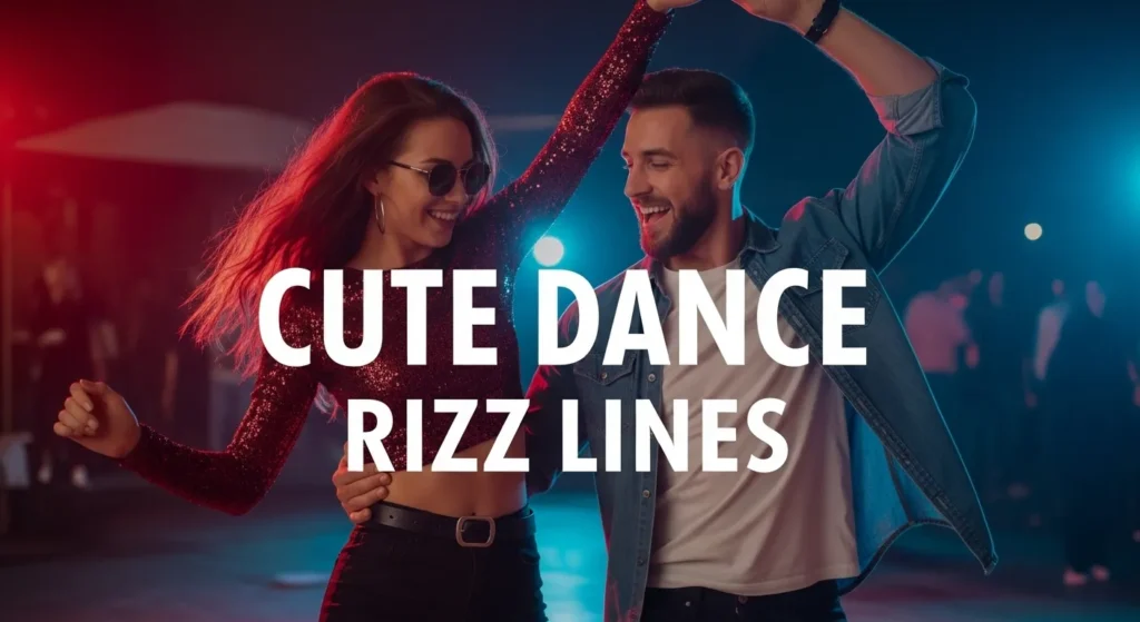 Cute Dance Rizz Lines