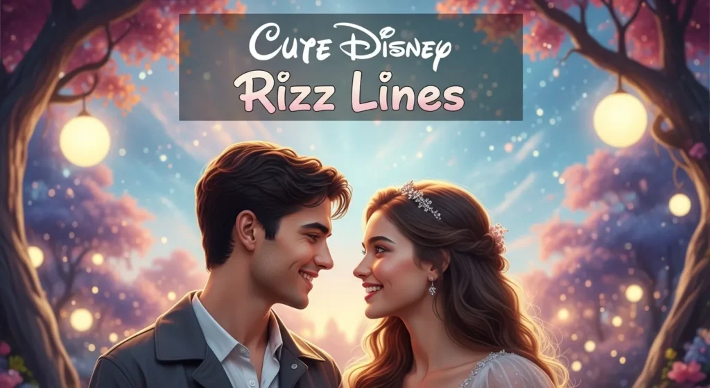 Cute Disney Rizz Lines