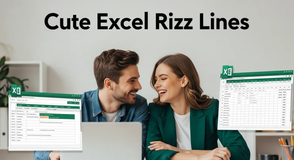 Cute Excel Rizz Lines