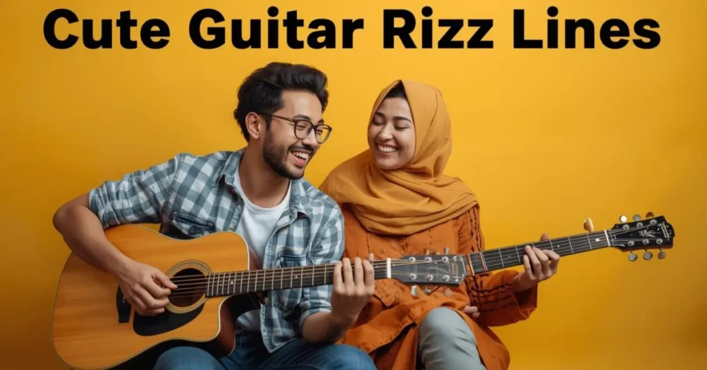 Cute Guitar Rizz Lines