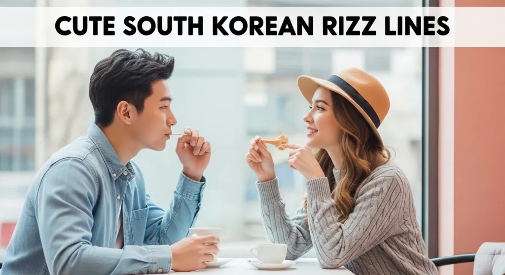 Cute South Korean Rizz Lines