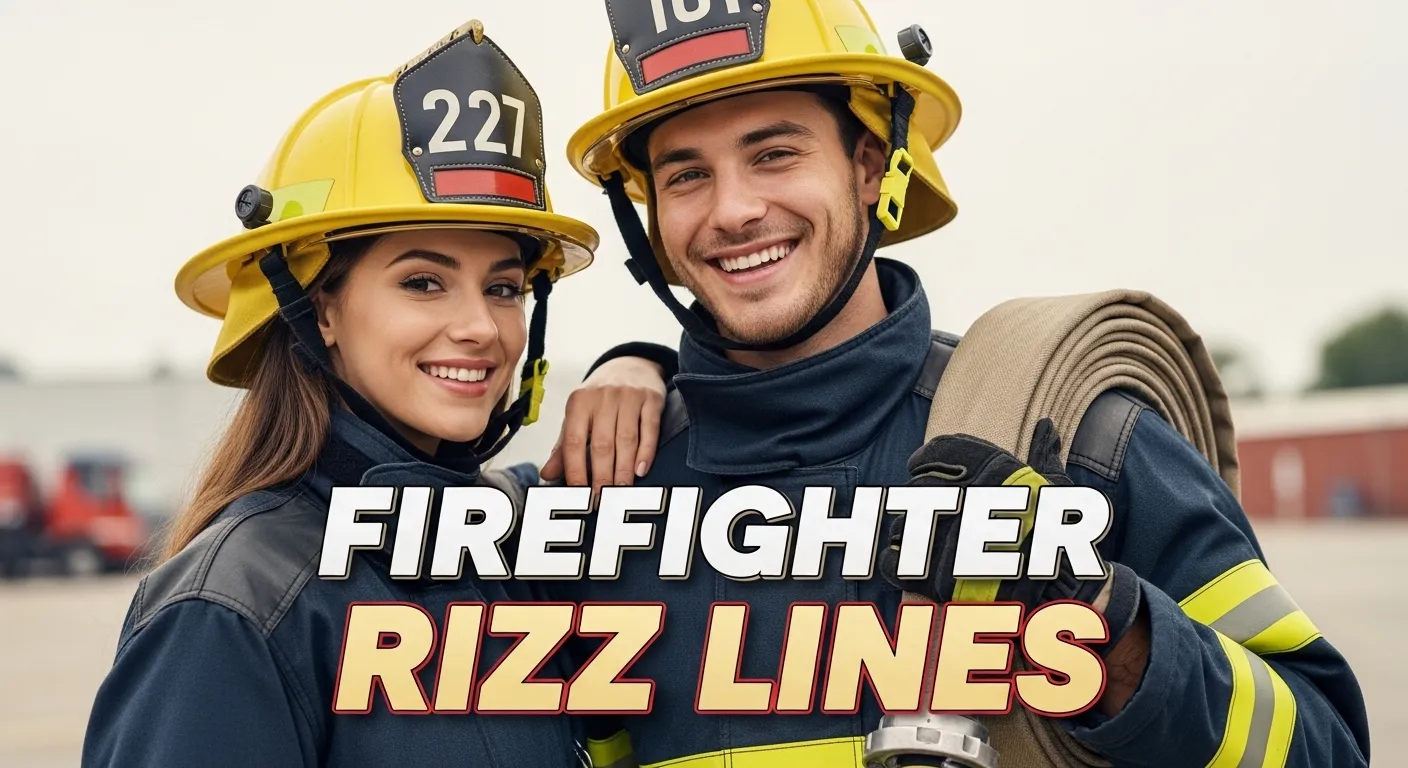 Firefighter Rizz Lines