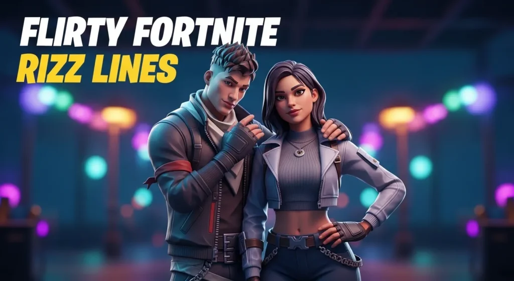 Flirty Fortnite Rizz Lines