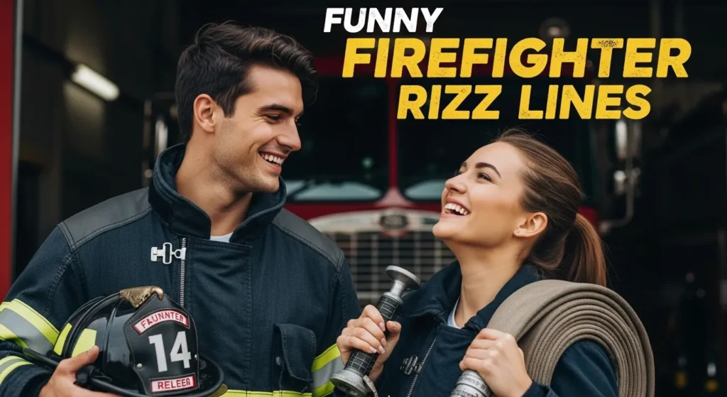 Funny Firefighter Rizz Lines