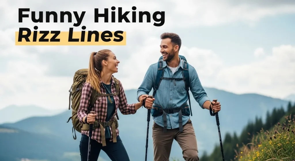 Funny Hiking Rizz Lines