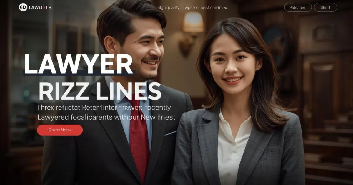 Lawyer Rizz Lines